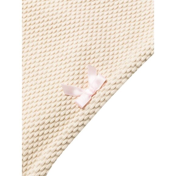 Frankies Bikinis Tia Seersucker Bikini Bottoms Size: L NWT - Picture 3 of 3